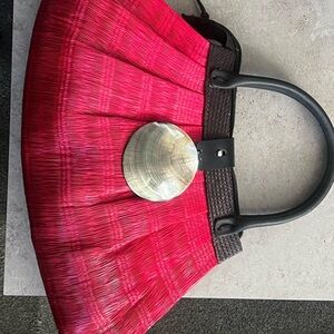 Elegant Red Women's Handbag